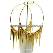 Modeschmuck Reifen Spike Ohrringe Basketball Frauen Ohrringe BWE80